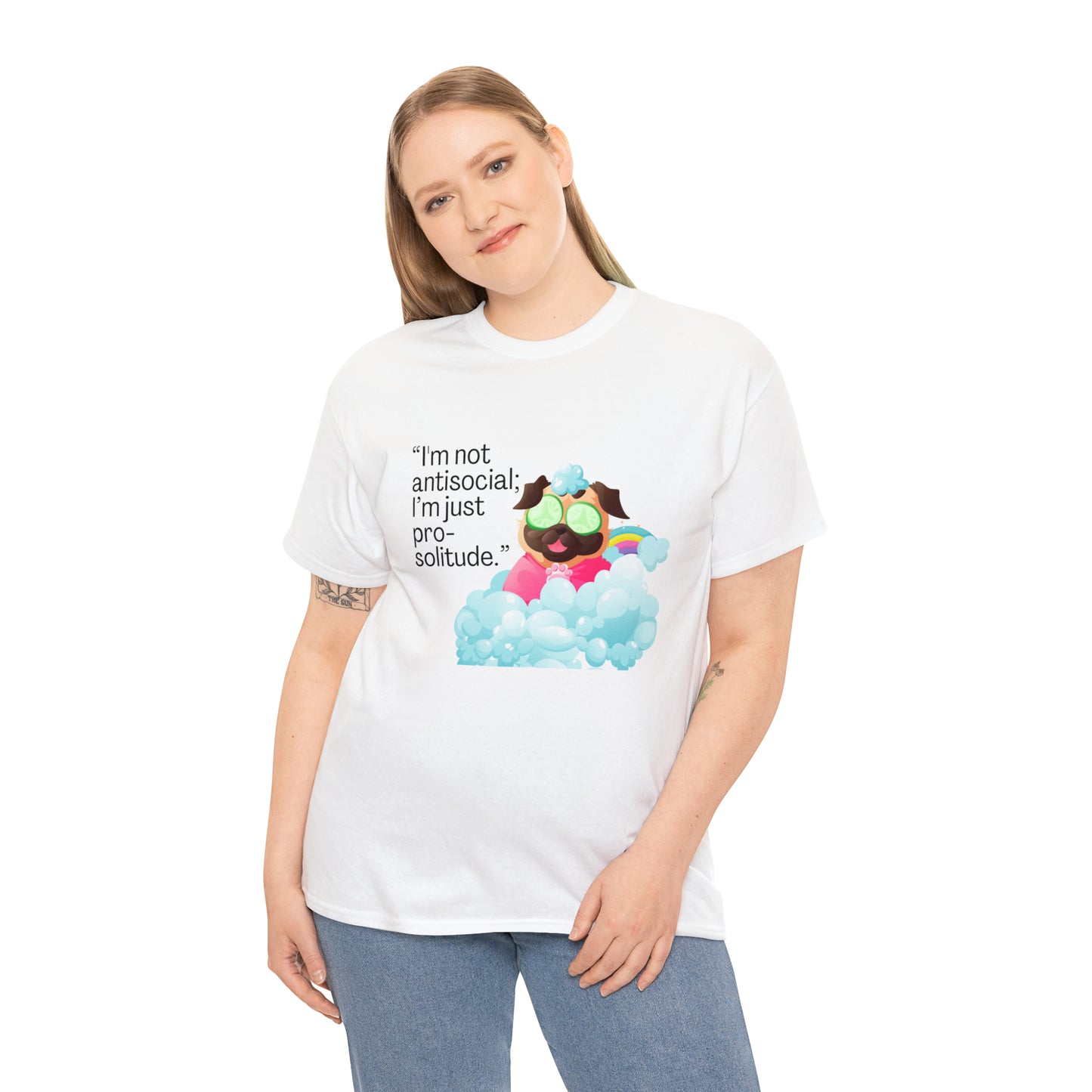 Pro-Solitude Graphic Tshirt Unisex Heavy Cotton Tee