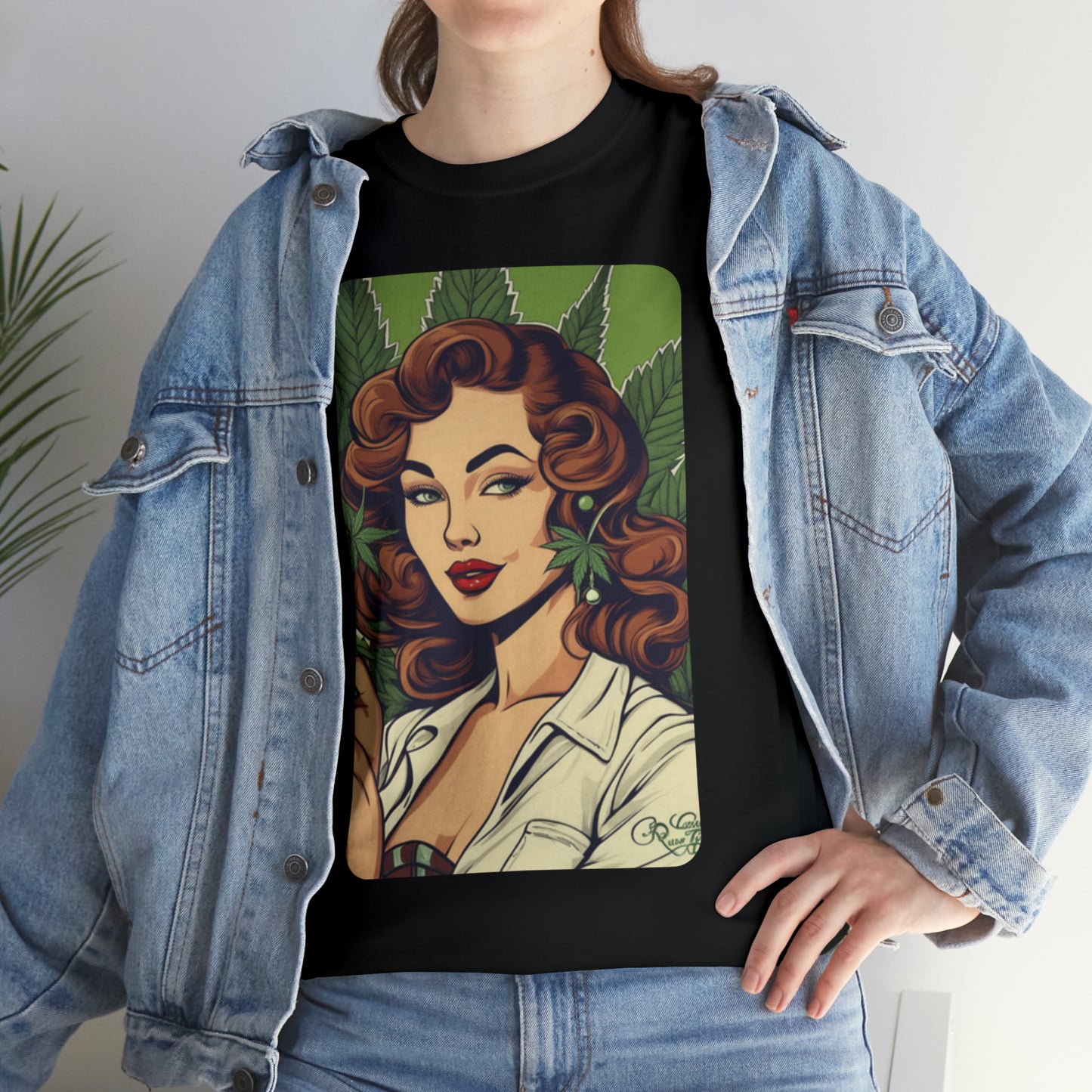 Unisex Heavy Cotton Tee Cannabis Enthusiast No. 10