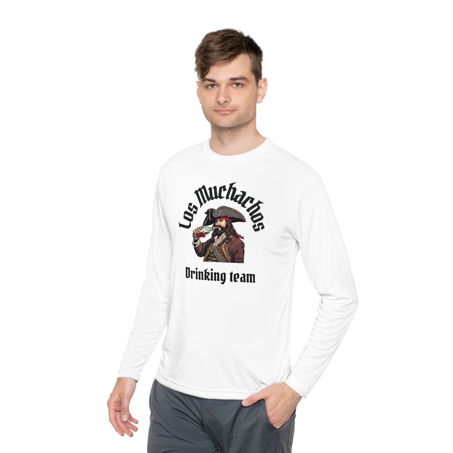Unisex Lightweight Long Sleeve Tee pirate fishing tee