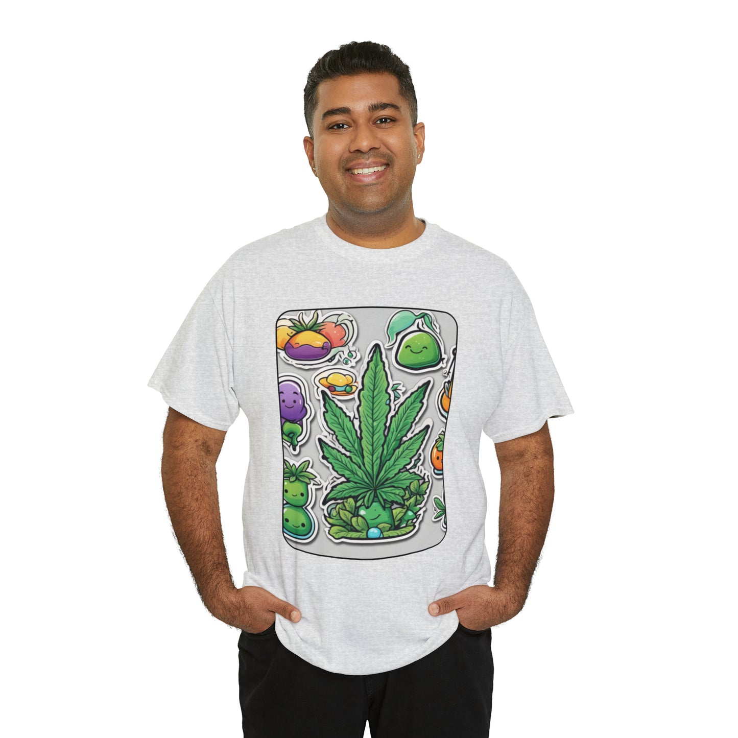 Unisex Heavy Cotton Tee Cannabis Enthusiast No. 9