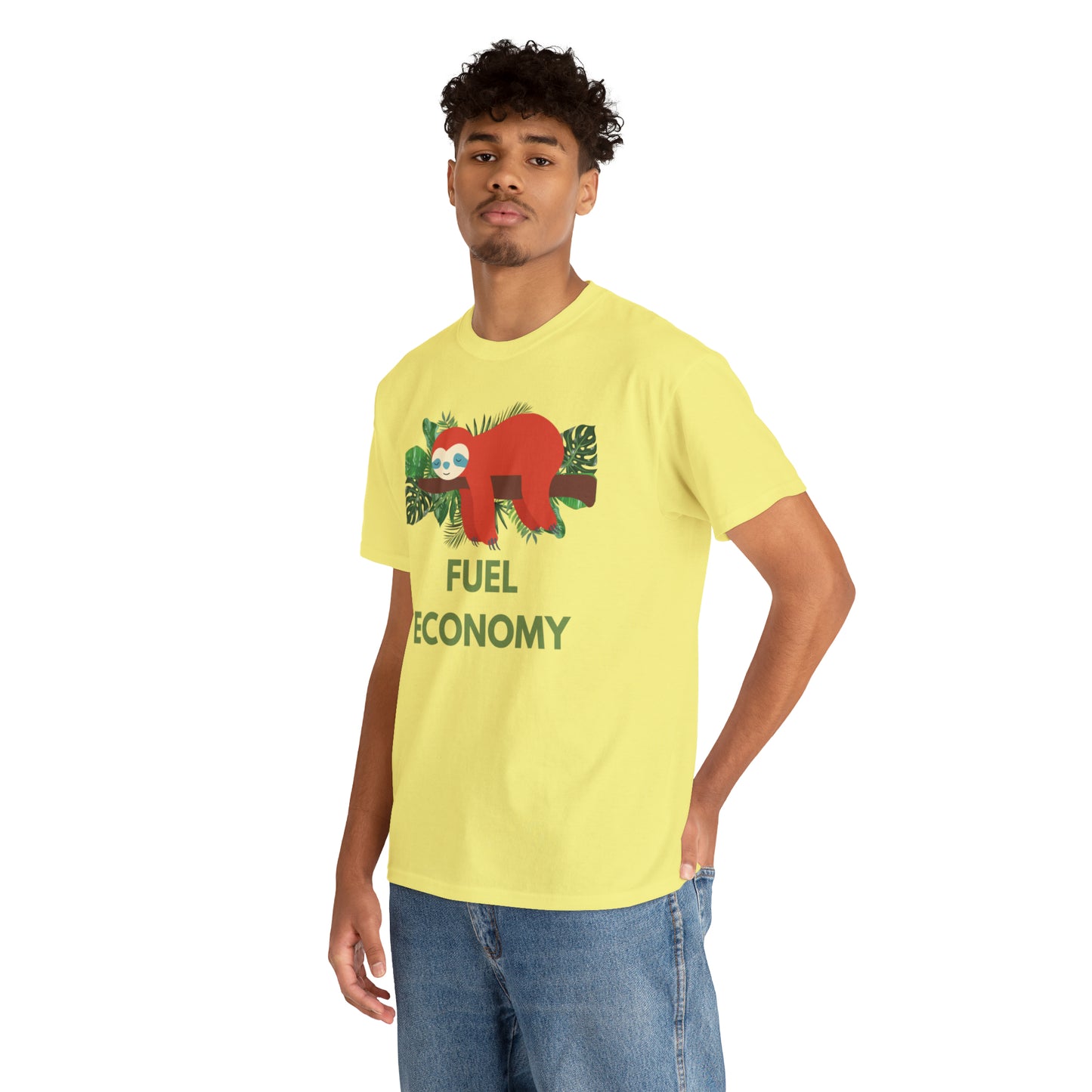 Fuel Economy Graphic Tshirt Unisex Heavy Cotton Tee