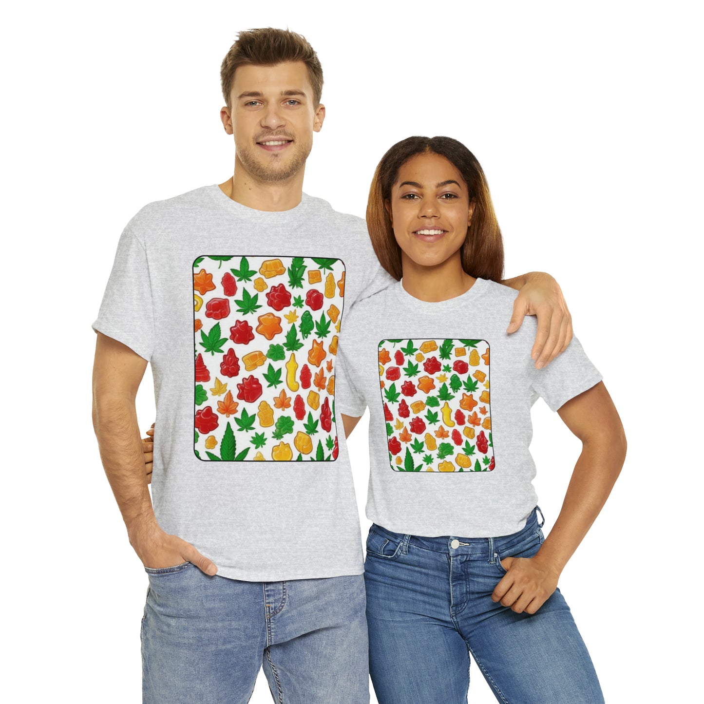 Unisex Heavy Cotton Tee Cannabis Enthusiast No. 8