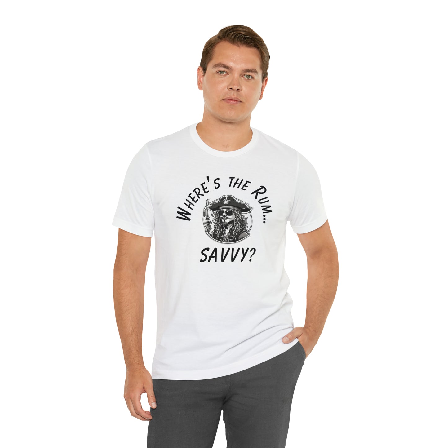 Unisex Jersey Short Sleeve Tee RUM PIRATE