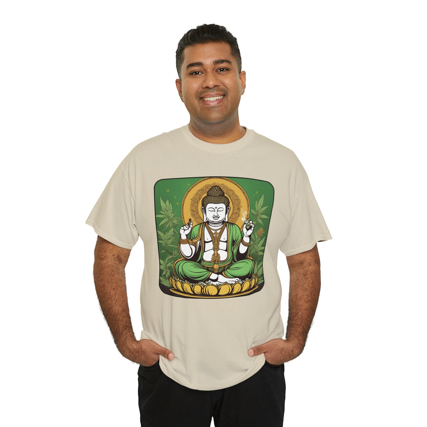 Budda Graphic Tshirt Cannabis Enthusiast Tee
