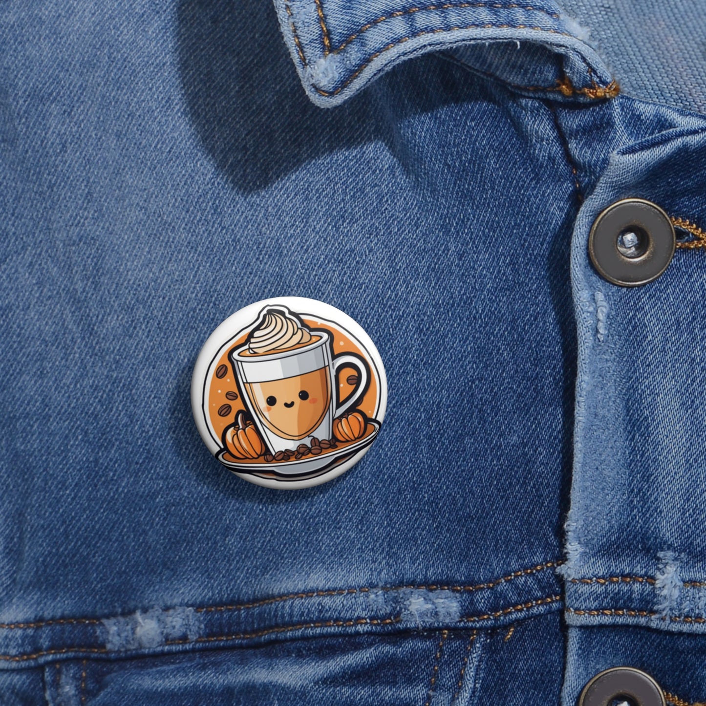 Custom Pin Buttons PSL Autumn
