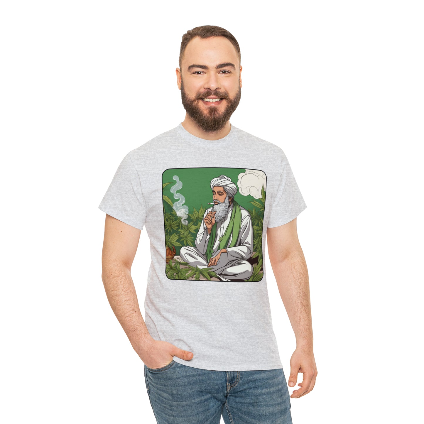 Unisex Heavy Cotton Tee Cannabis Enthusiast No.5