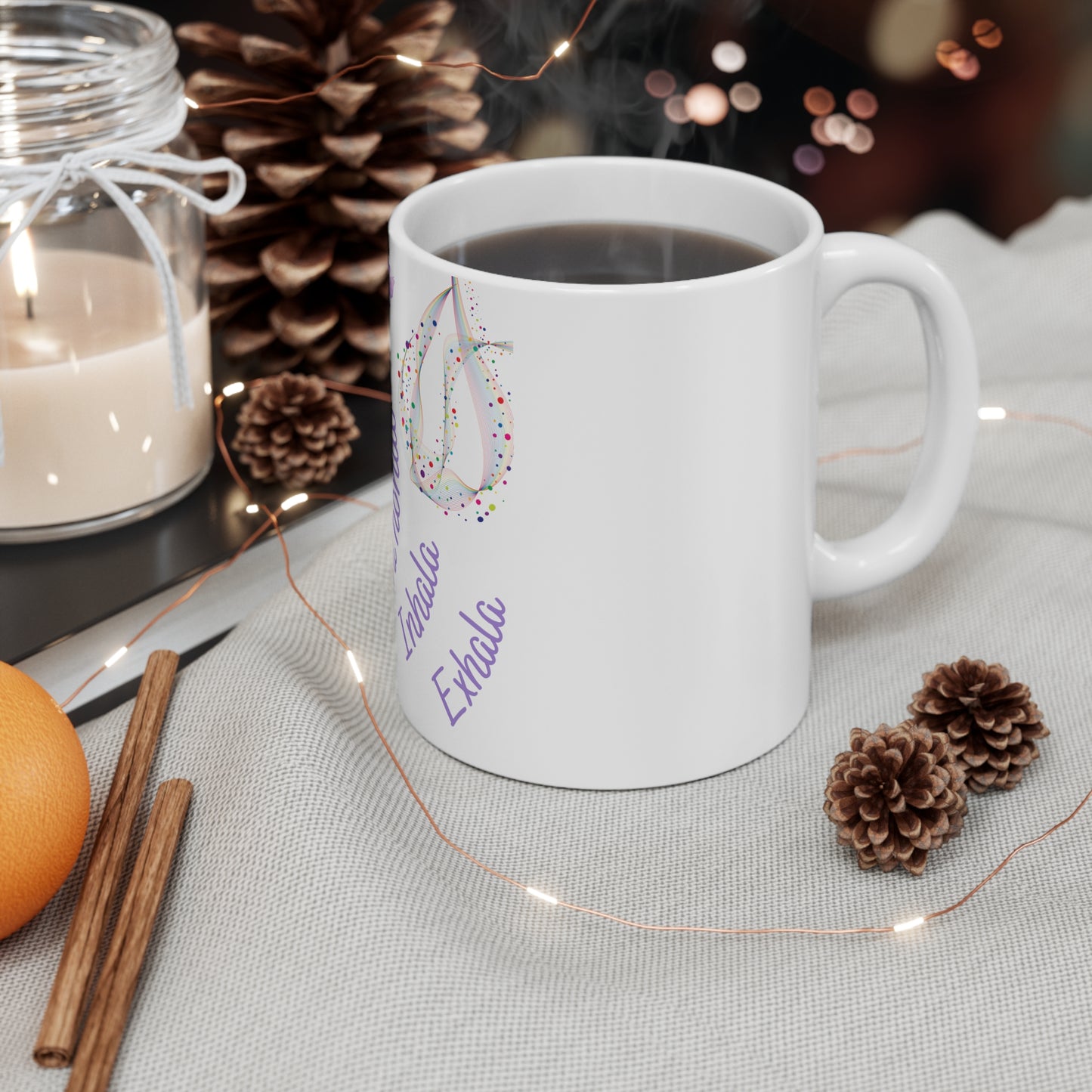 Respira hondo Ceramic Mug 11oz