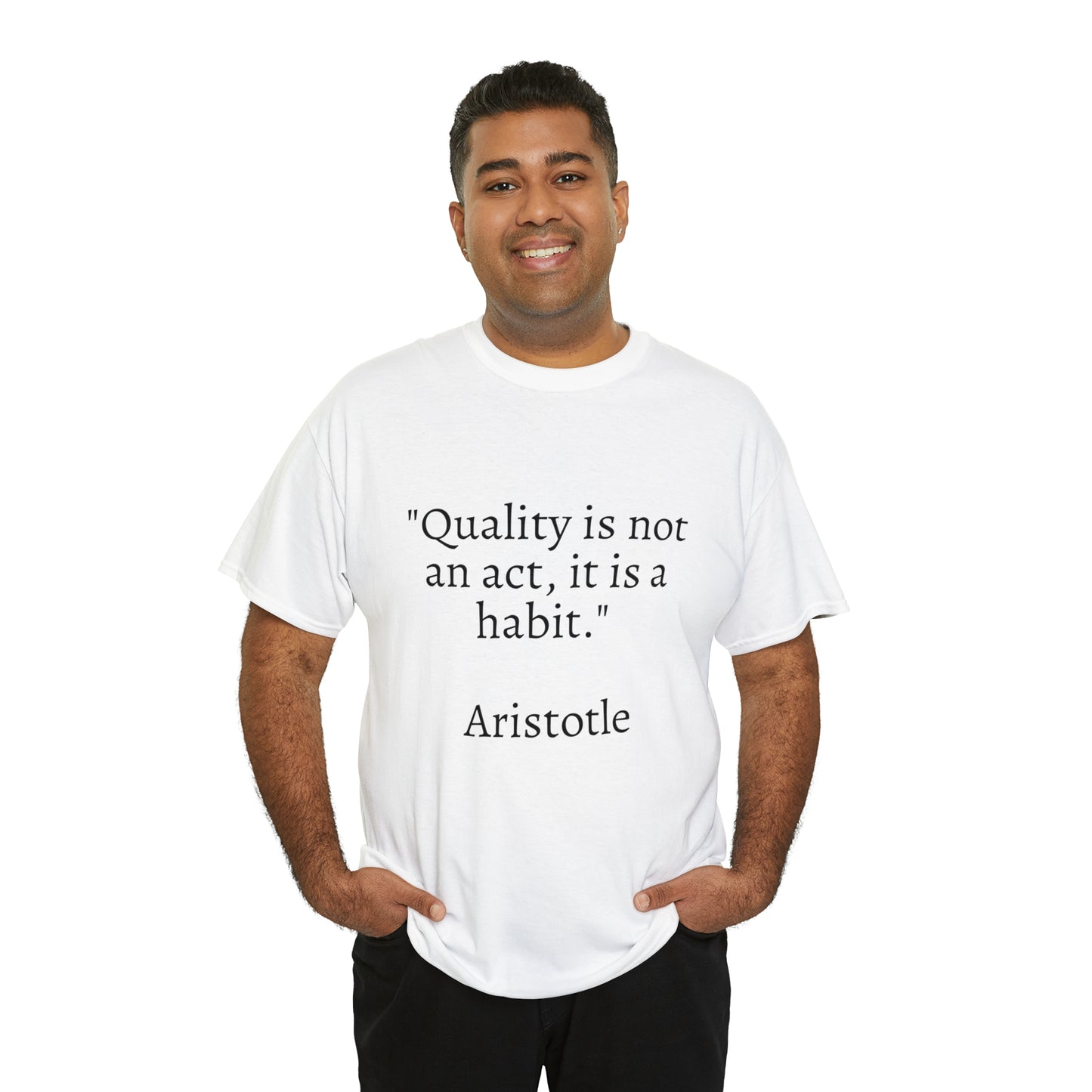 Unisex Heavy Cotton Tee Quotes Series No.2