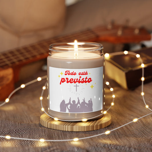 Todo está previsto Scented Soy Candle, 9oz