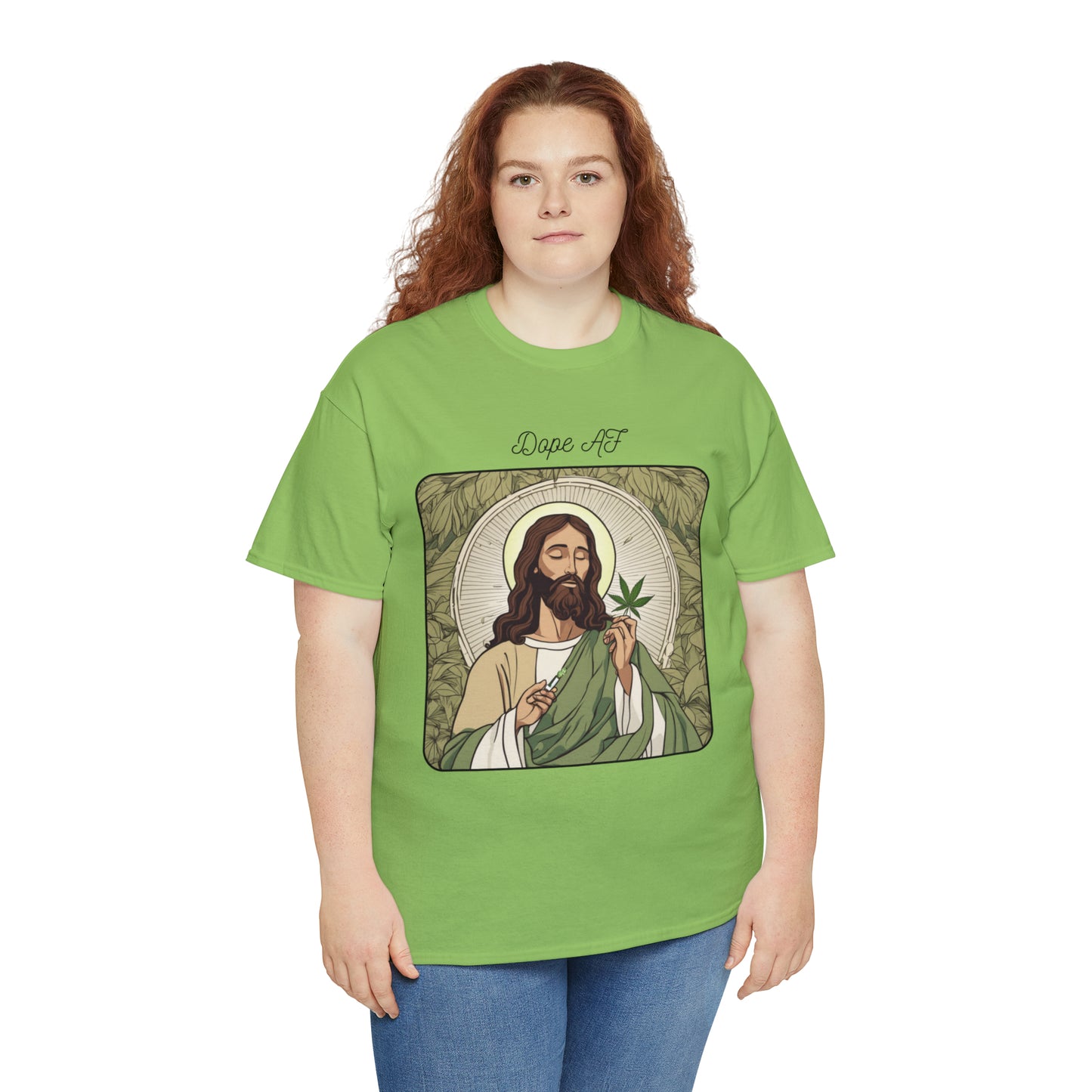 Unisex Heavy Cotton Tee Cannabis Enthusiast Series Dope