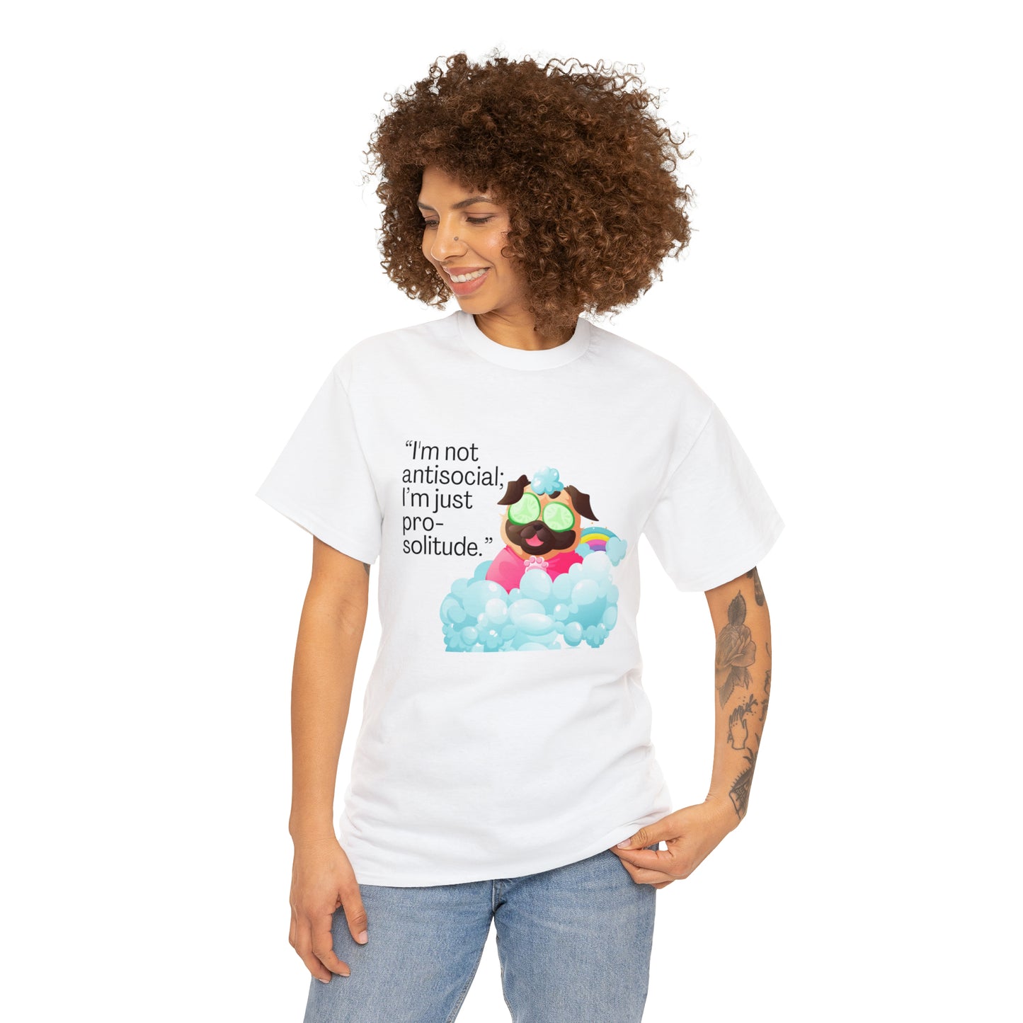 Pro-Solitude Graphic Tshirt Unisex Heavy Cotton Tee