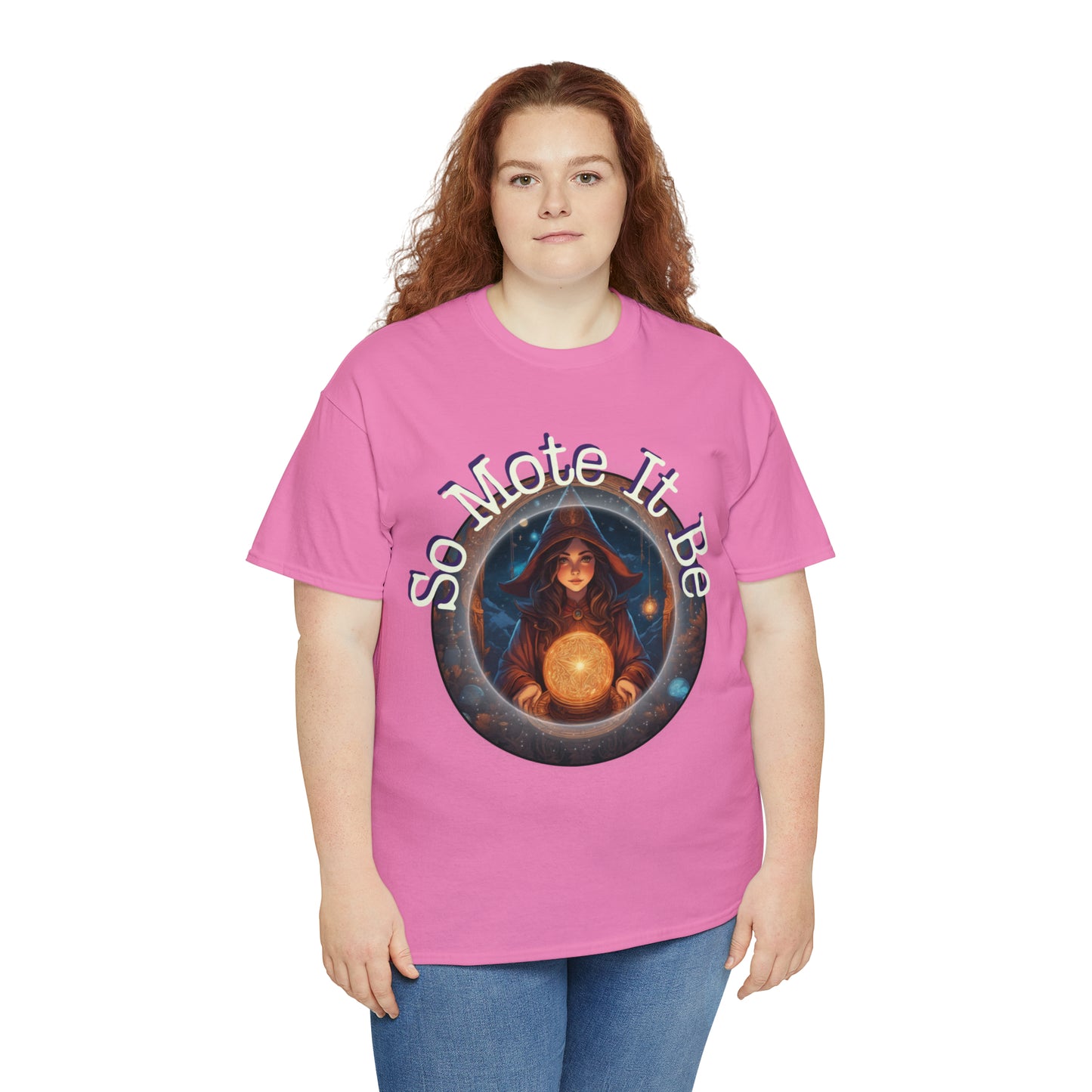 Unisex Heavy Cotton Tee So Mote It Be