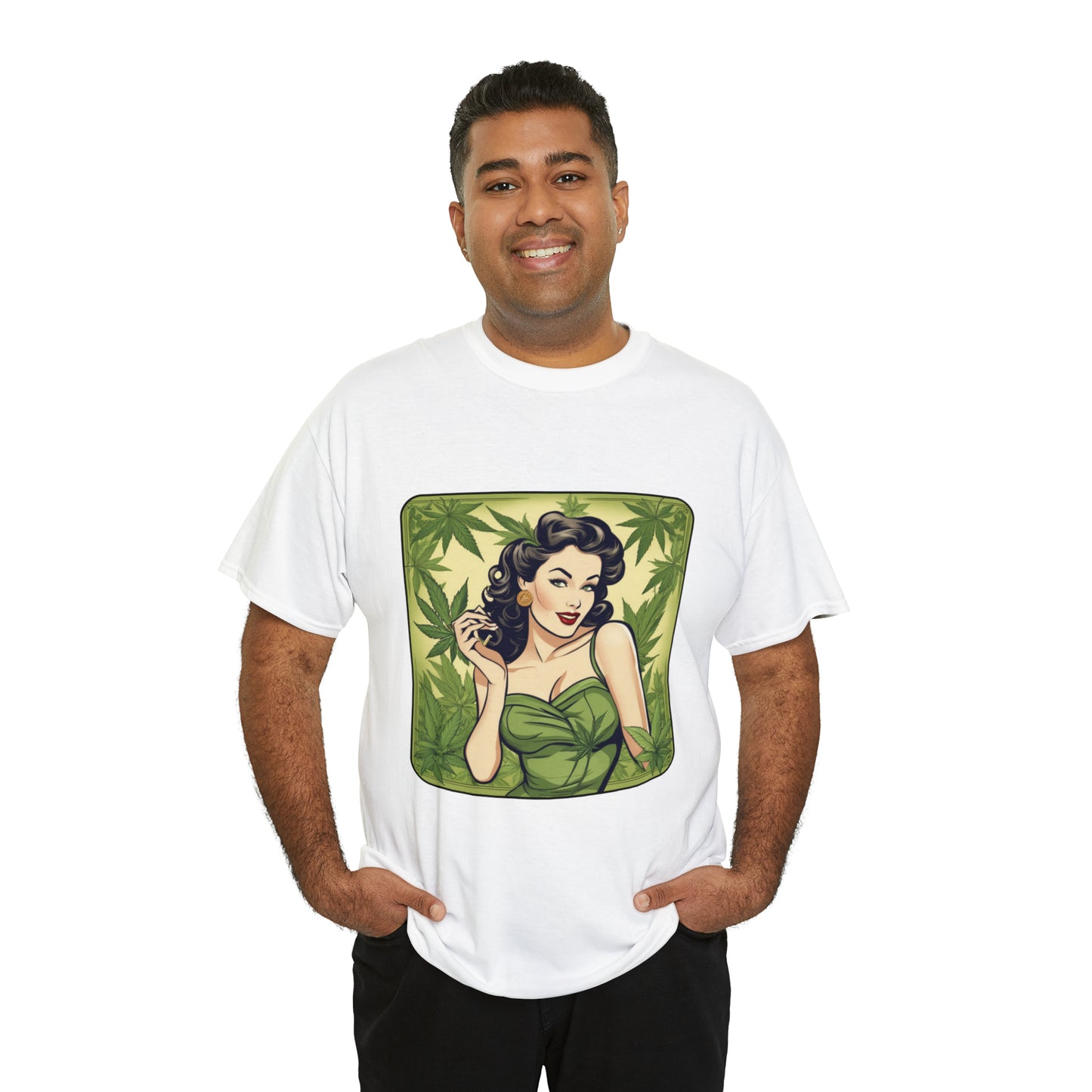 Unisex Heavy Cotton Tee Cannabis Enthusiast No. 11