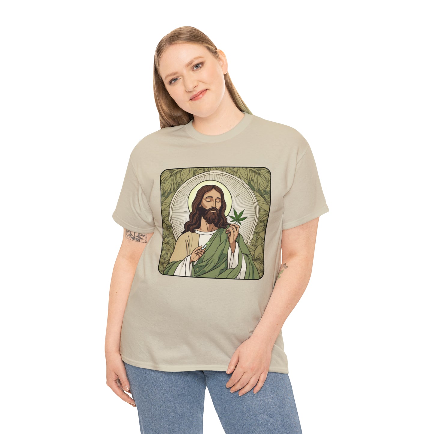 Unisex Heavy Cotton Tee Cannabis Enthusiast No.4