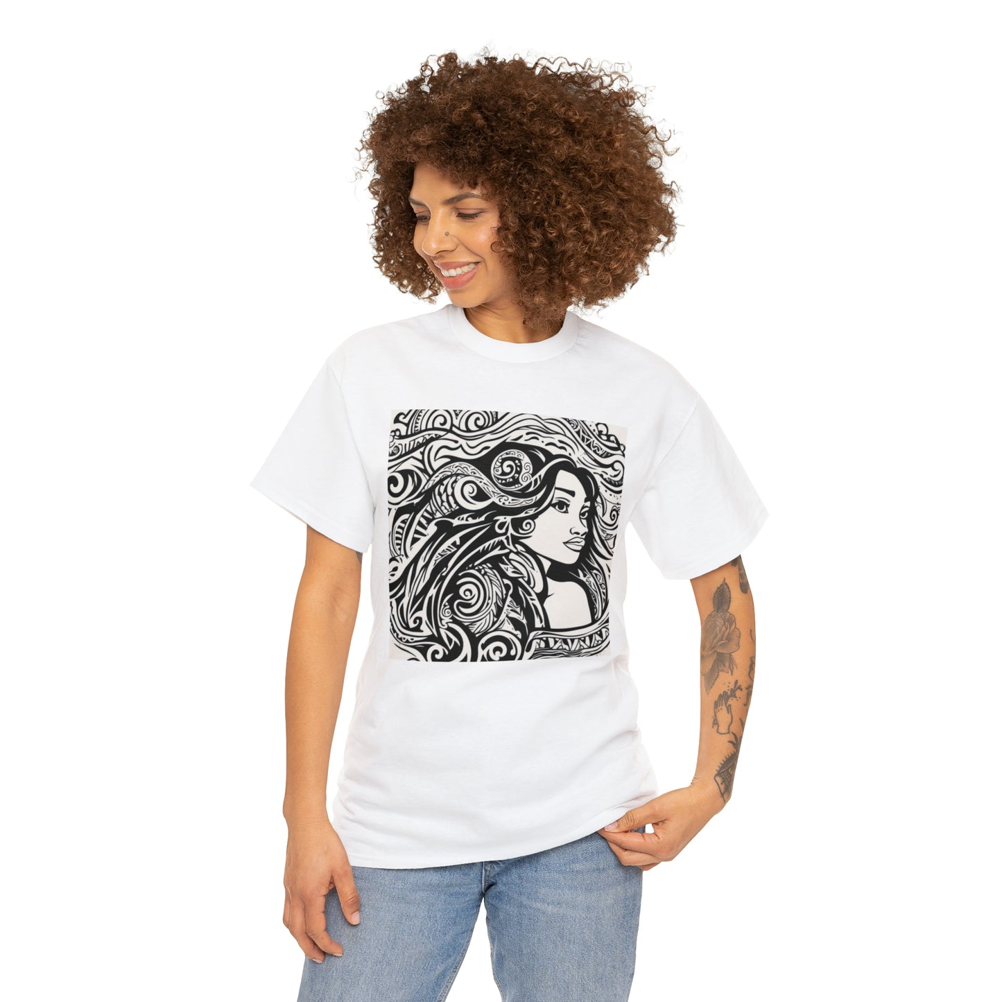 Unisex Heavy Cotton Tee Tribal Inspirations