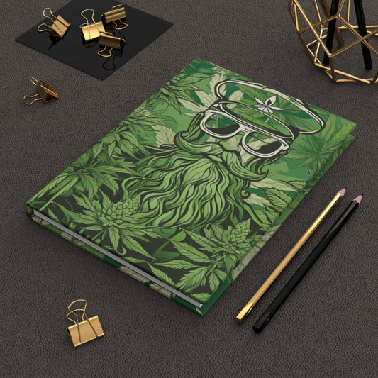 Hardcover Journal Matte Cannabis Enthusiast Series