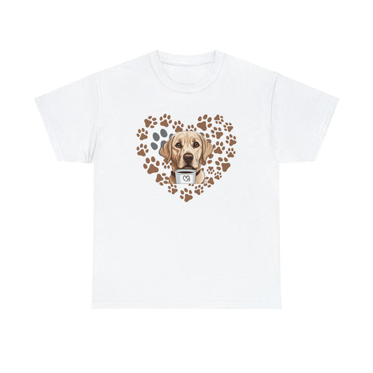 Golden Retriever Graphic Tshirt Unisex Heavy Cotton Tee