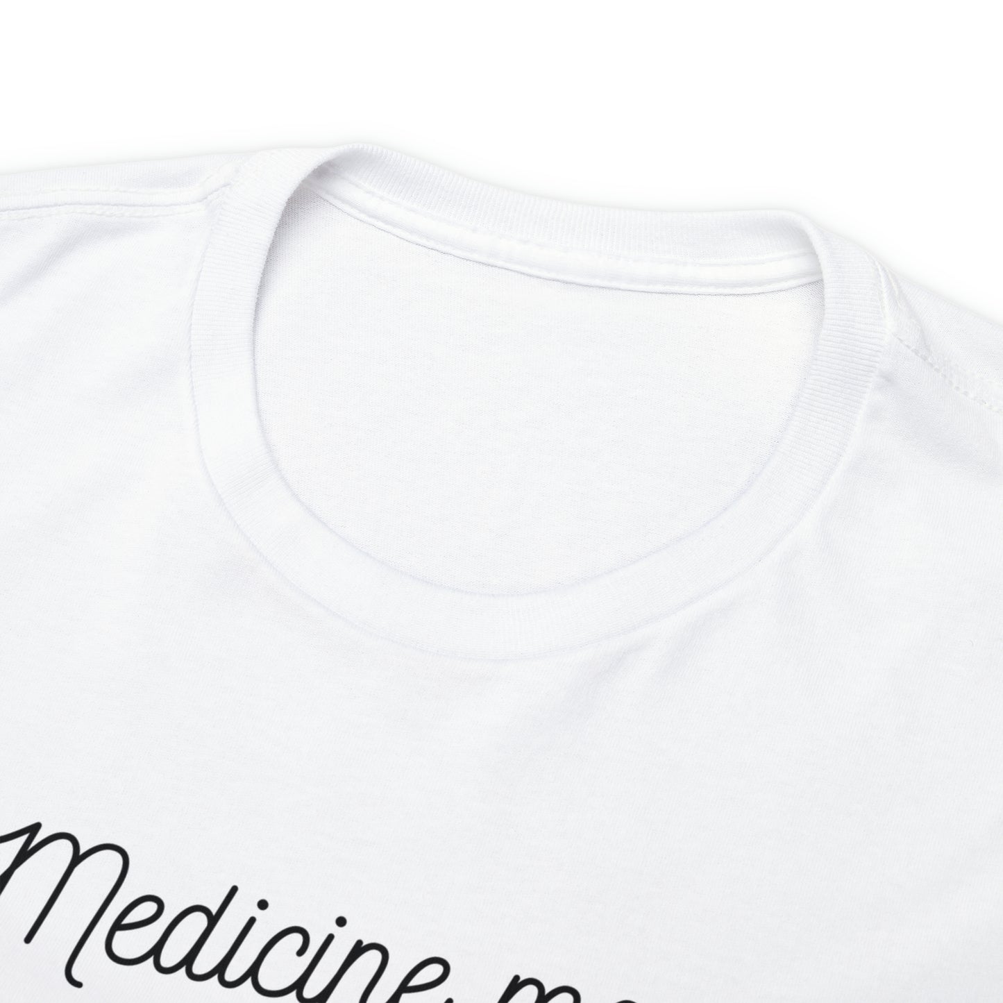 Unisex Heavy Cotton Tee Cannabis Enthusiast Medicine Man Series No. 6