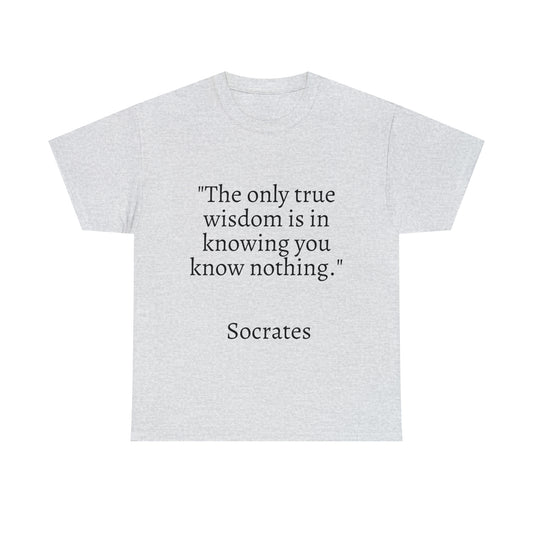 Unisex Heavy Cotton Tee Quotes Series No. 3