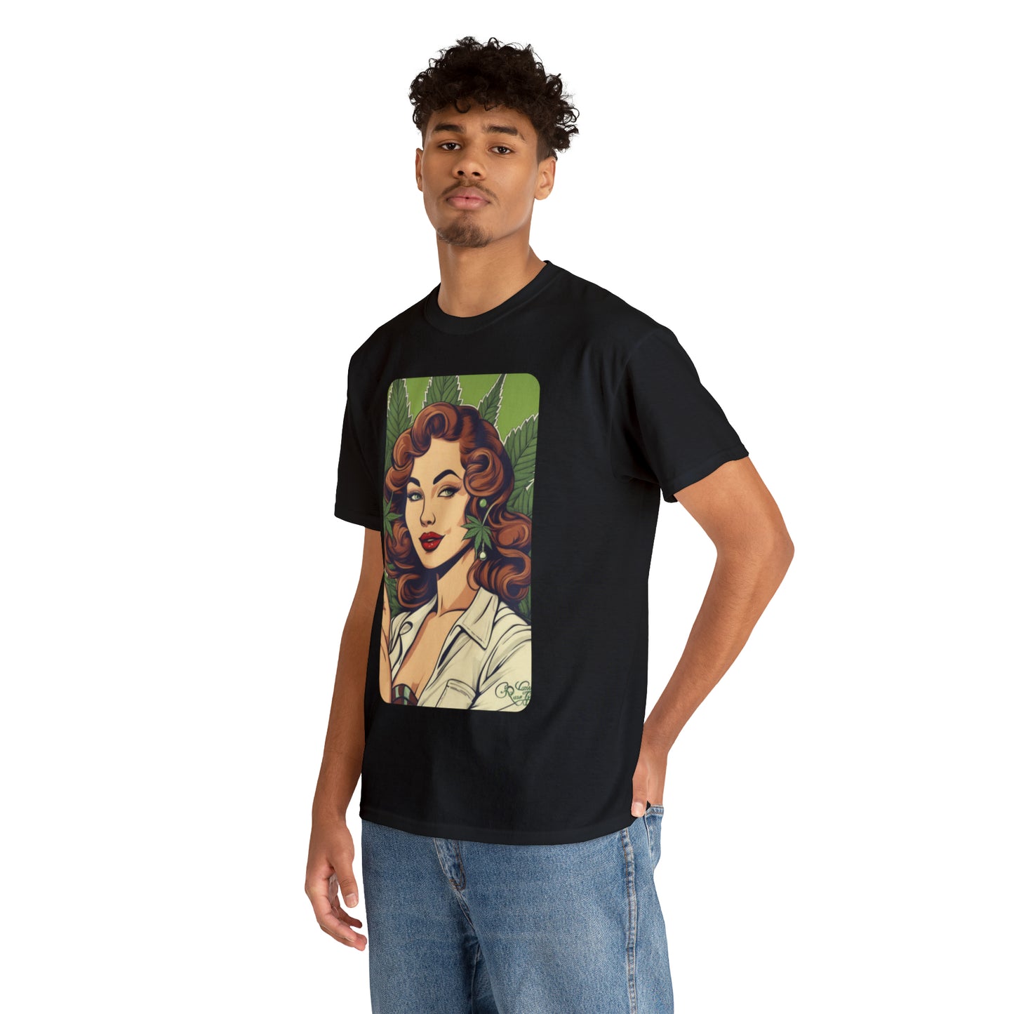 Unisex Heavy Cotton Tee Cannabis Enthusiast No. 10