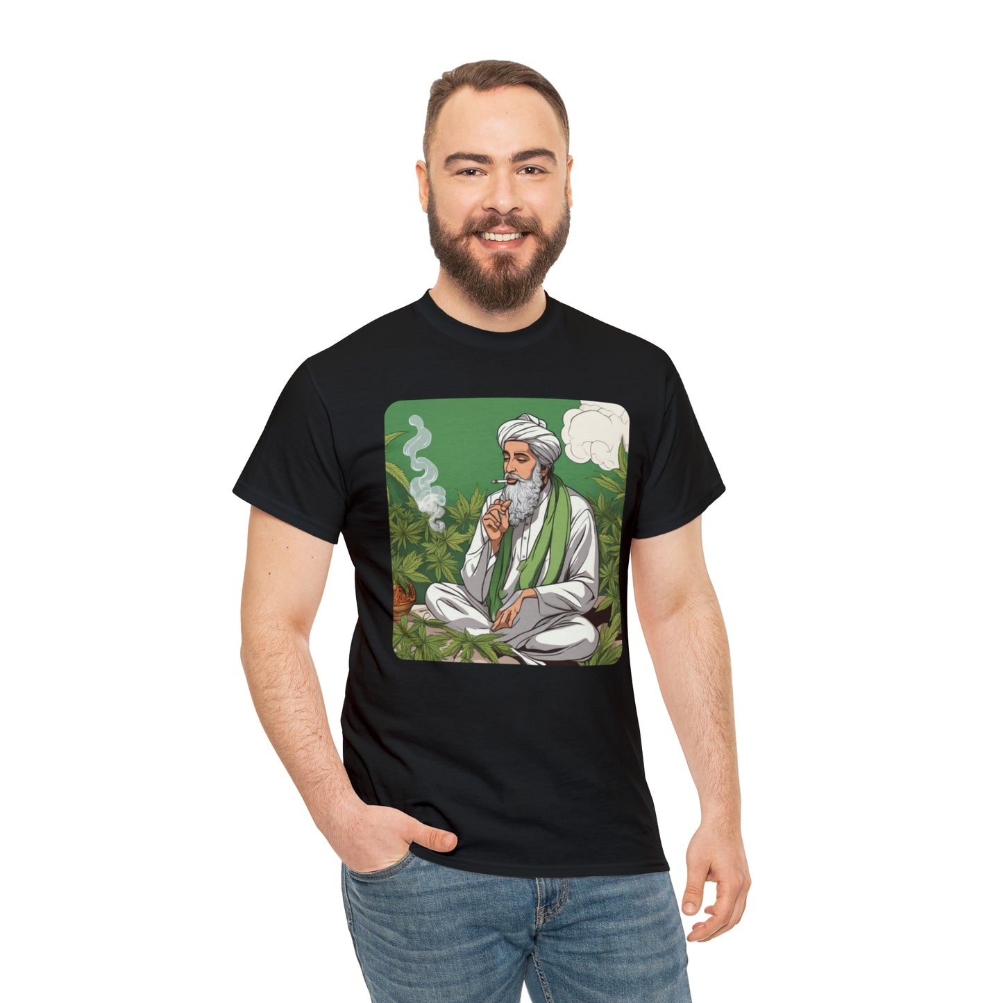 Unisex Heavy Cotton Tee Cannabis Enthusiast No.5