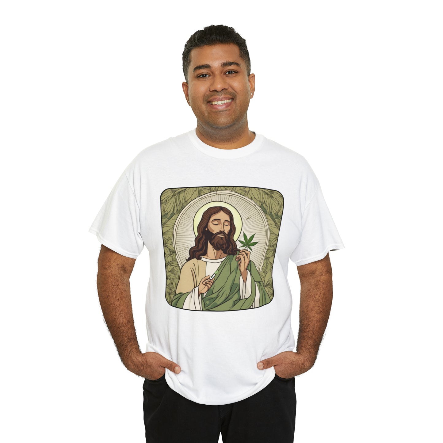 Unisex Heavy Cotton Tee Cannabis Enthusiast No.4
