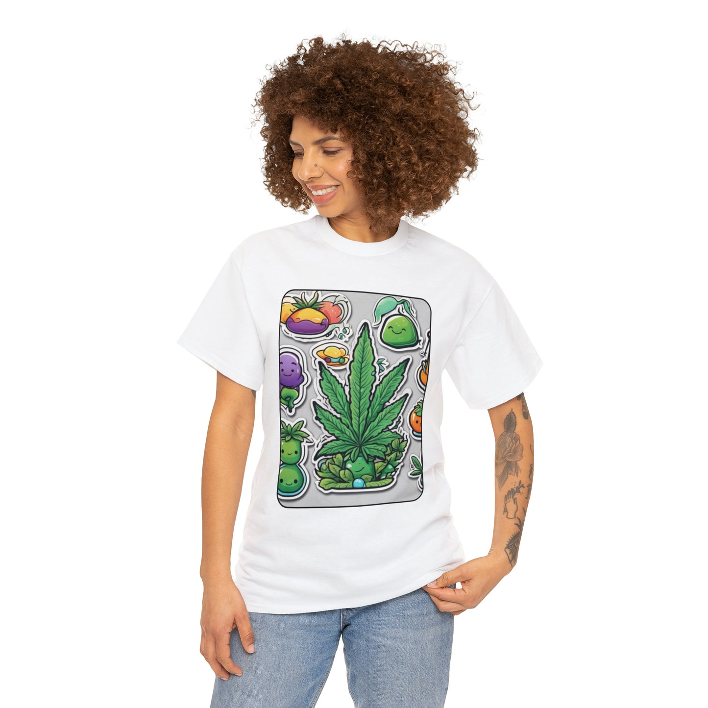 Unisex Heavy Cotton Tee Cannabis Enthusiast No. 9