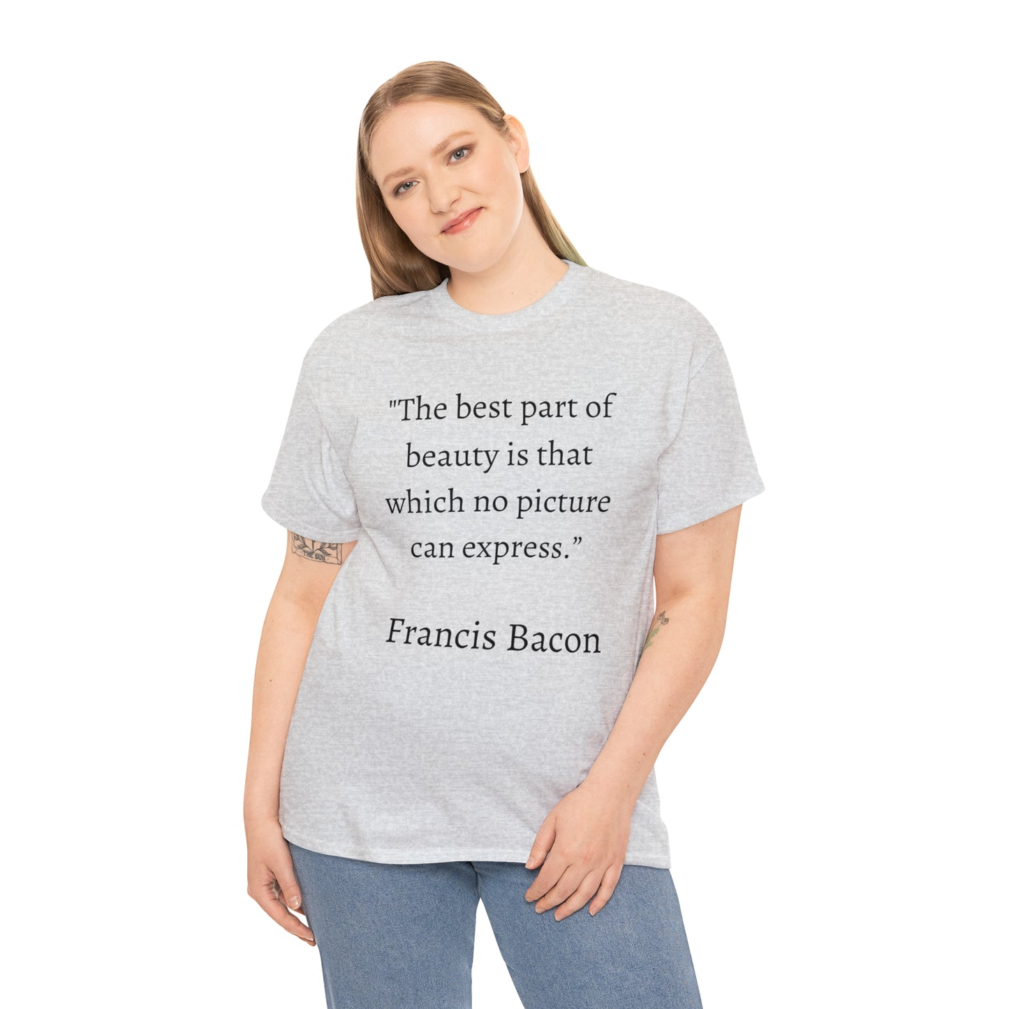 Unisex Heavy Cotton Tee Quotes Francis Bacon