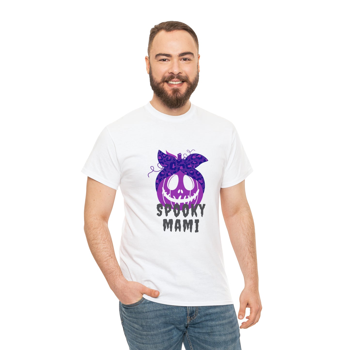 Spooky Mami Tee Tshirt Pumpking