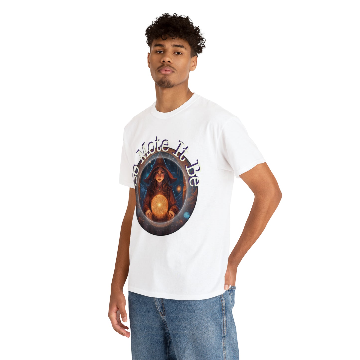 Unisex Heavy Cotton Tee So Mote It Be