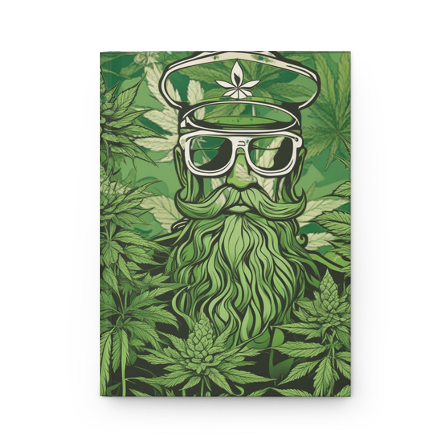 Hardcover Journal Matte Cannabis Enthusiast Series
