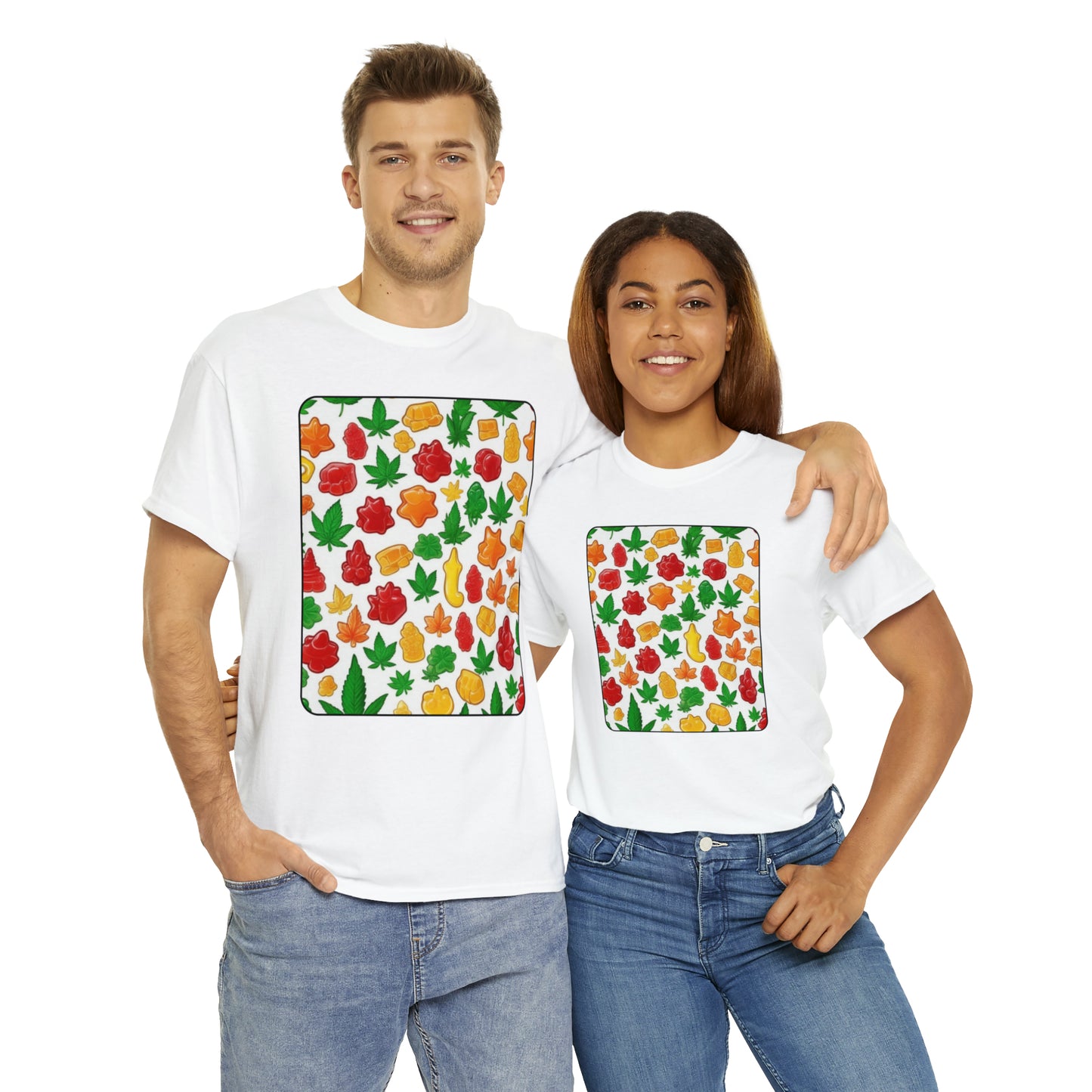 Unisex Heavy Cotton Tee Cannabis Enthusiast No. 8