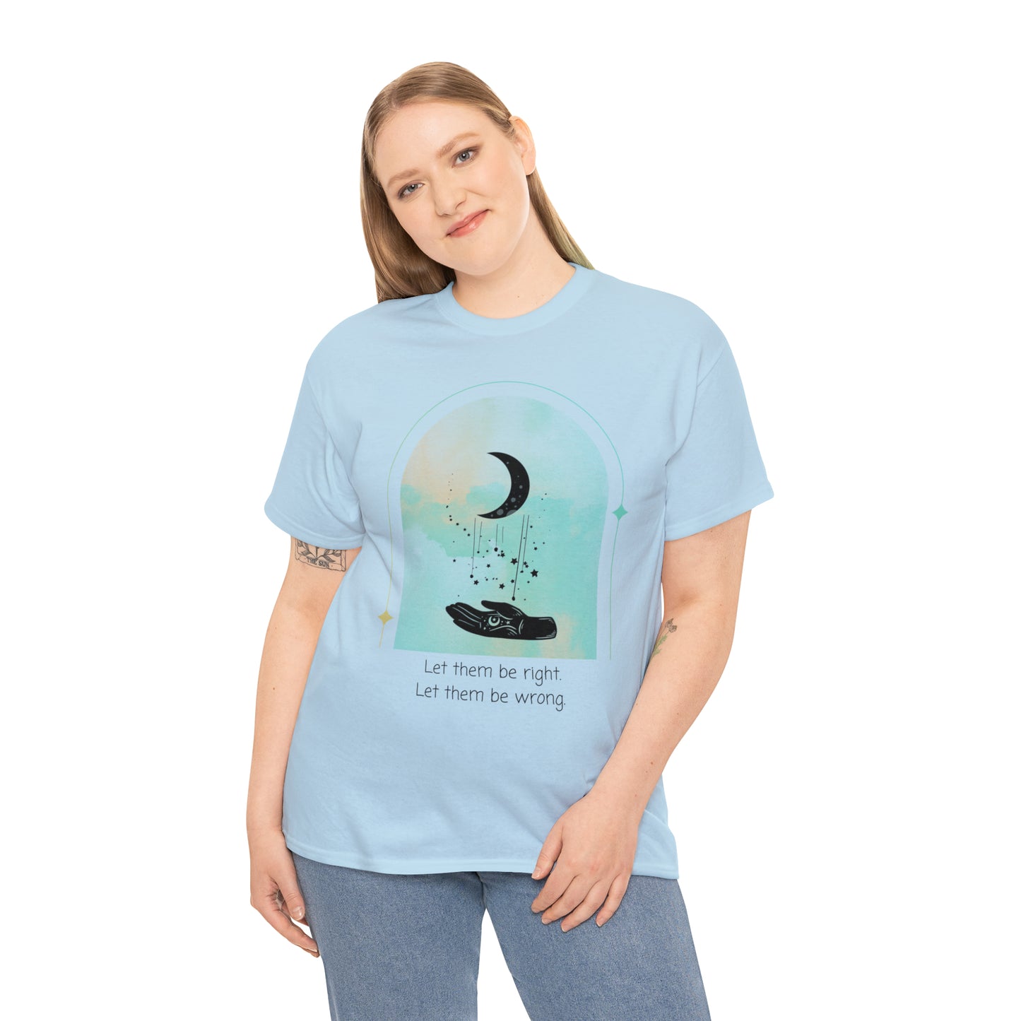 Let Them Graphic Tshirt Unisex Heavy Cotton Tee