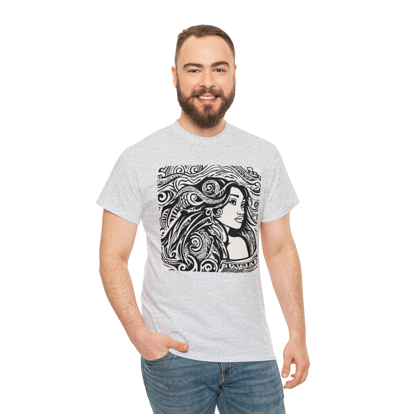 Unisex Heavy Cotton Tee Tribal Inspirations