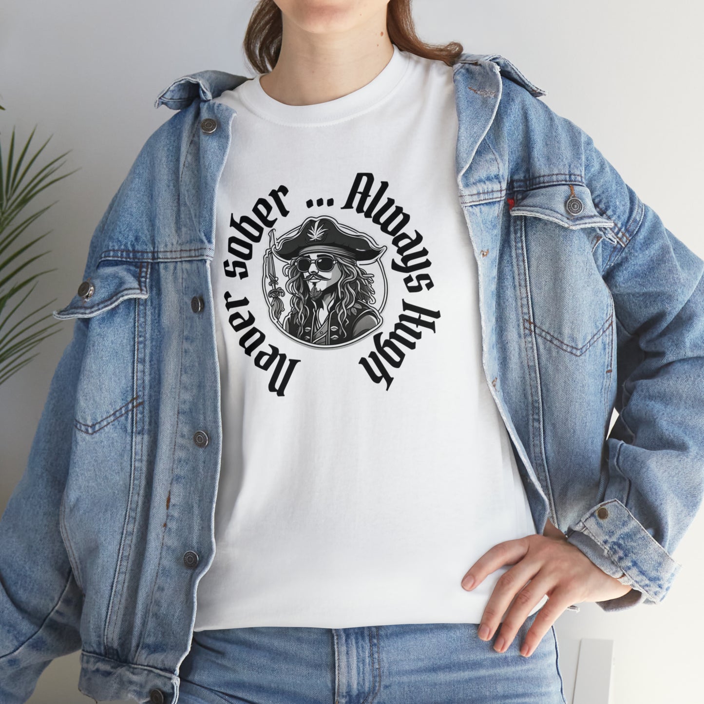 Unisex Heavy Cotton Tee Cannabis Enthusiast Series
