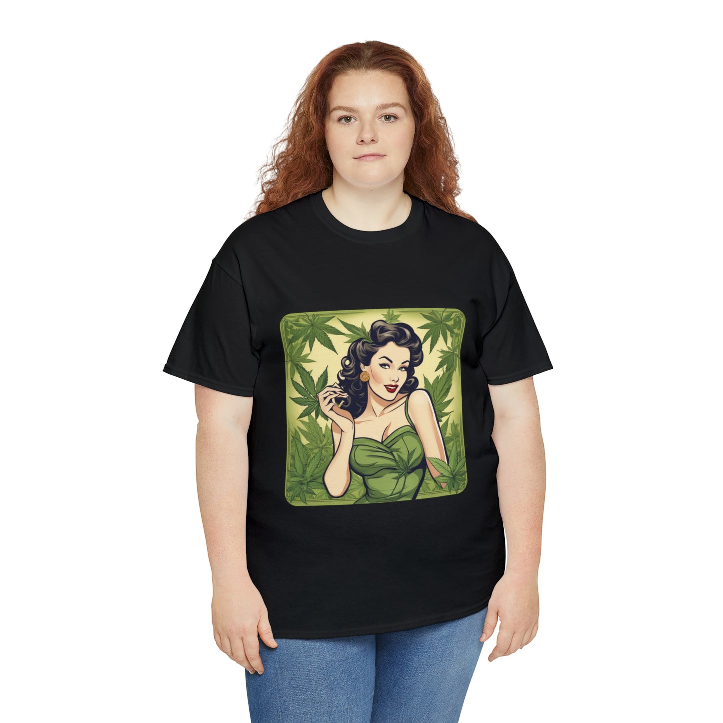 Unisex Heavy Cotton Tee Cannabis Enthusiast No. 11