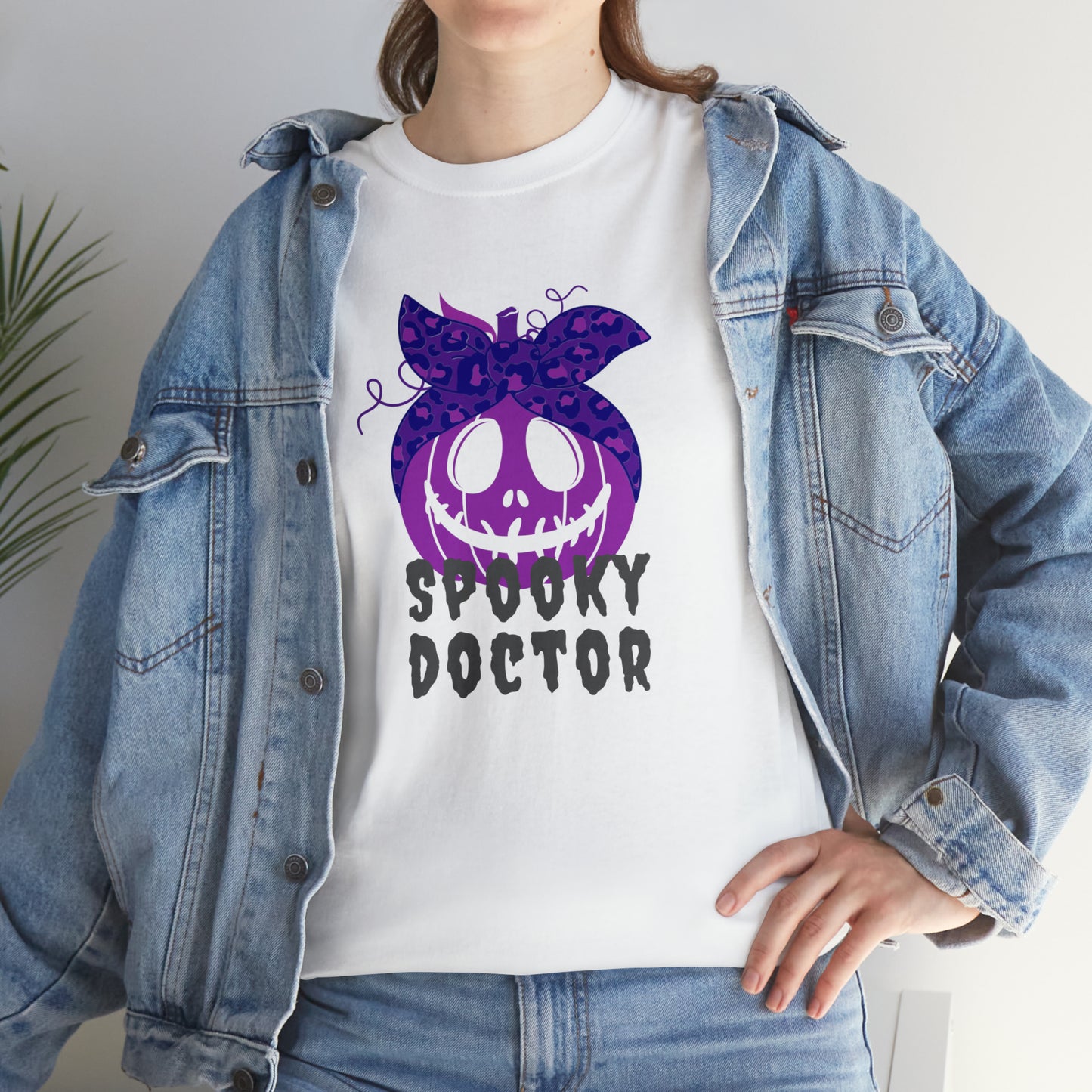 Spooky Doctor Graphic Tee Halloween Tshirt