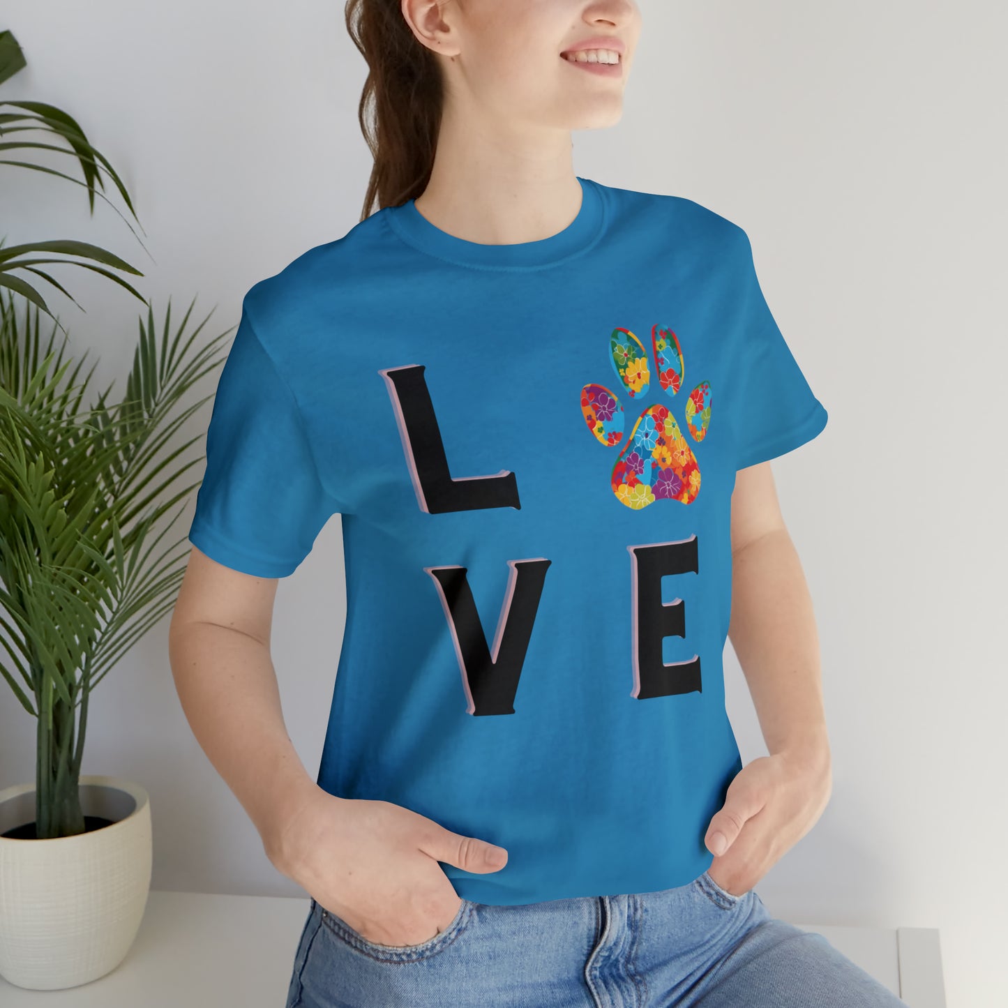 Puppy LOVE Unisex Jersey Short Sleeve Tee