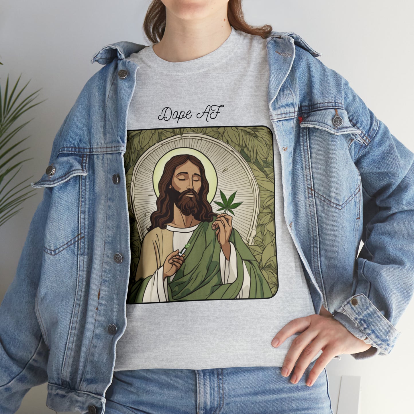Unisex Heavy Cotton Tee Cannabis Enthusiast Series Dope