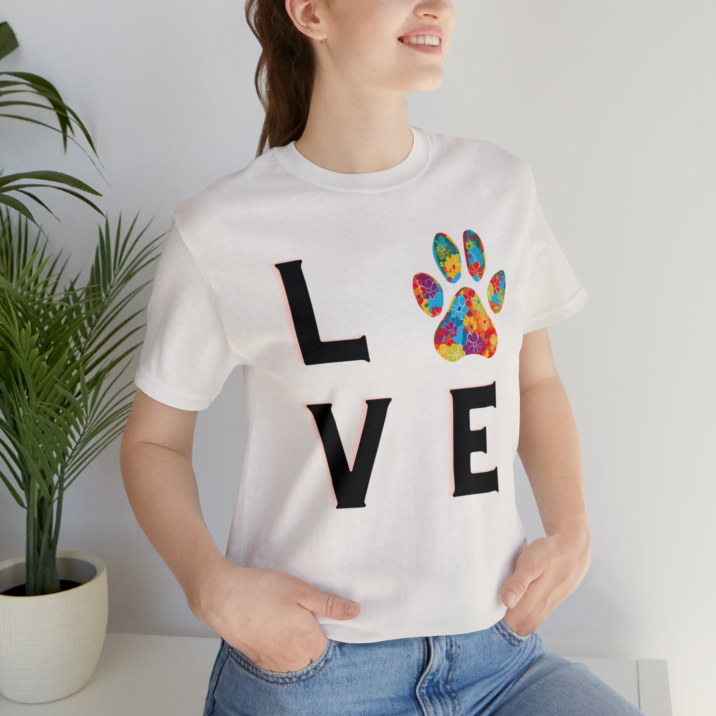 Puppy LOVE Unisex Jersey Short Sleeve Tee