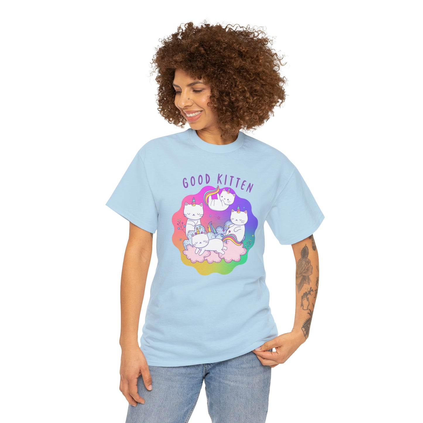Good Kitten Graphic Tshirt Unisex Heavy Cotton Tee