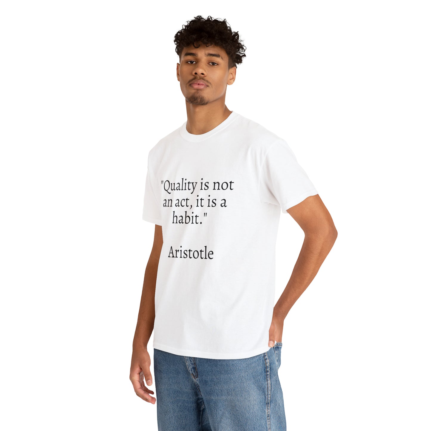 Unisex Heavy Cotton Tee Quotes Series No.2