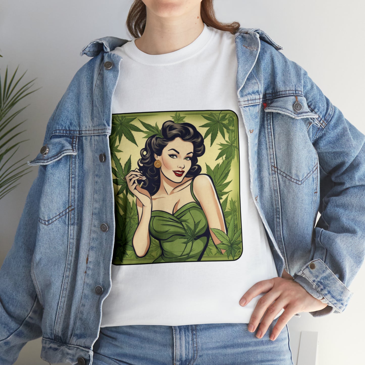 Unisex Heavy Cotton Tee Cannabis Enthusiast No. 11