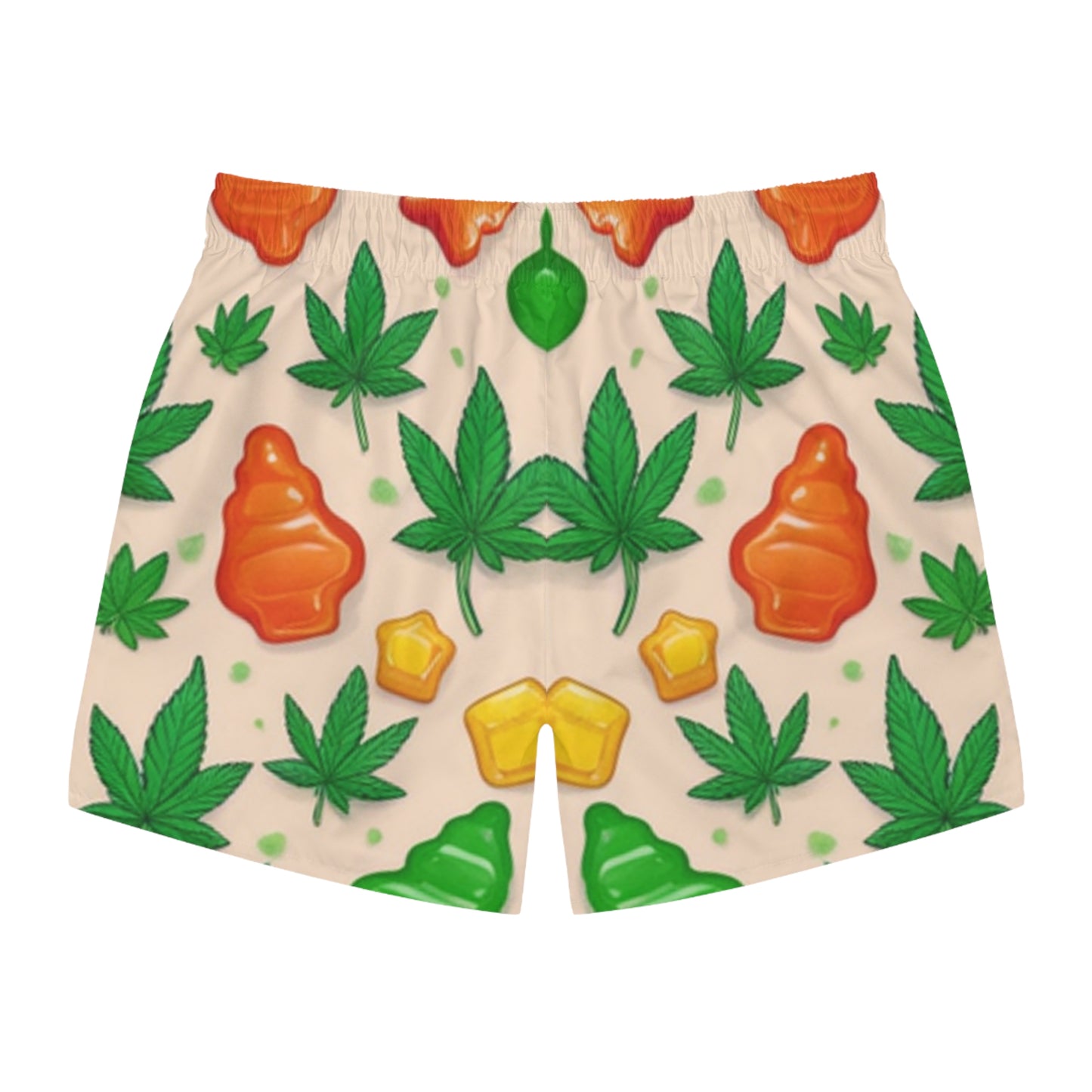 Swim Trunks (AOP) Cannabis Enthusiast Series