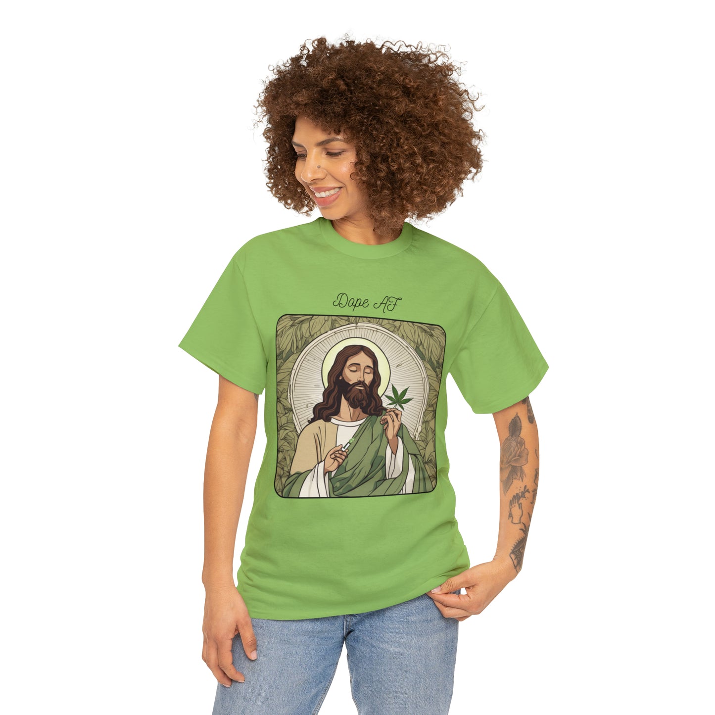 Unisex Heavy Cotton Tee Cannabis Enthusiast Series Dope