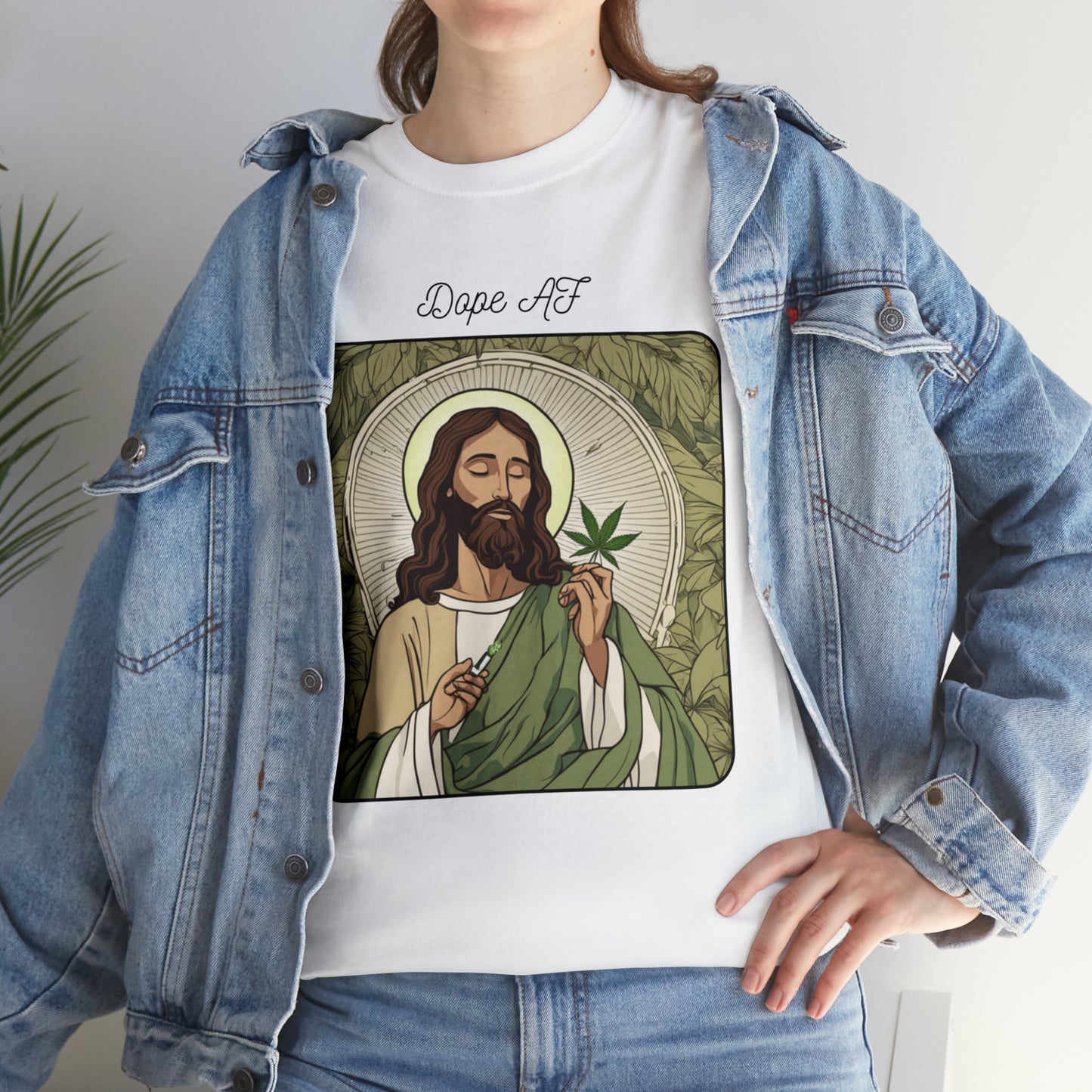 Unisex Heavy Cotton Tee Cannabis Enthusiast Series Dope