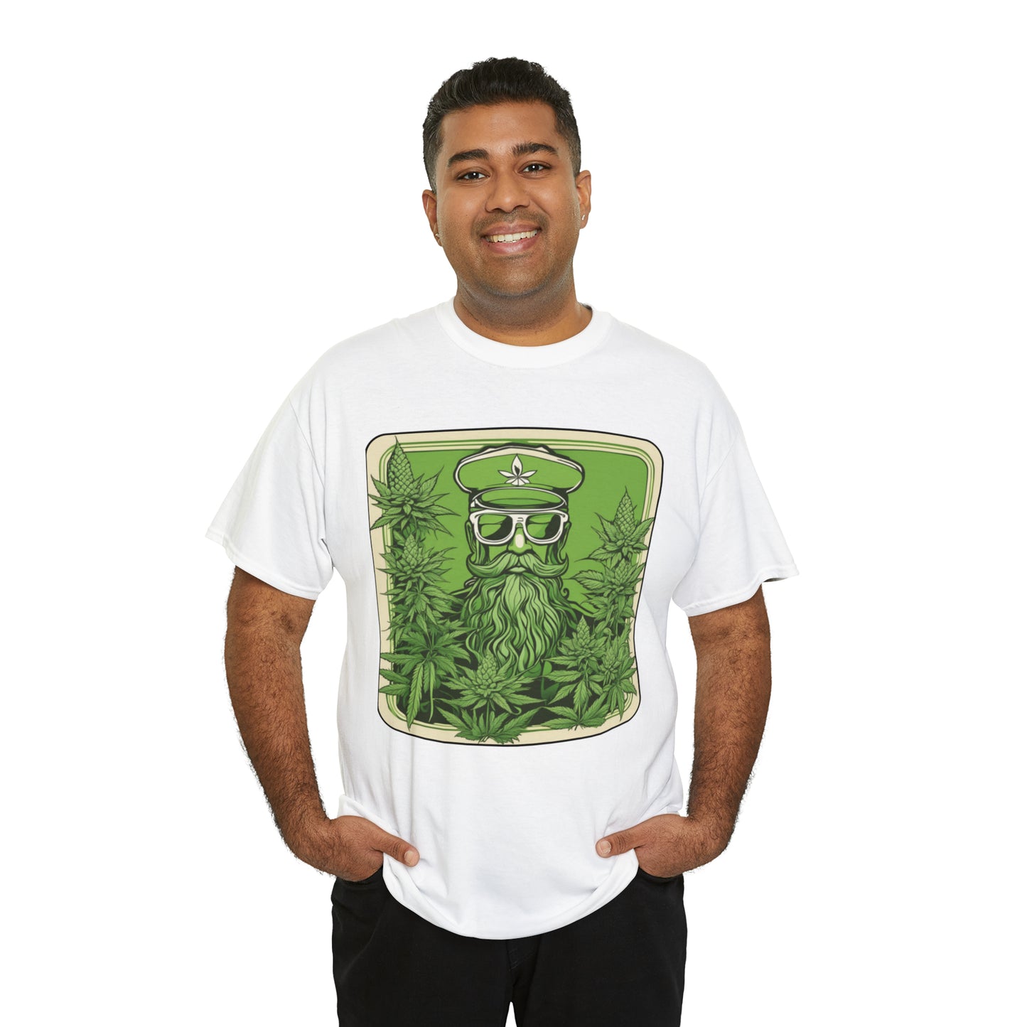 Unisex Heavy Cotton Tee Cannabis Enthusiast No.3