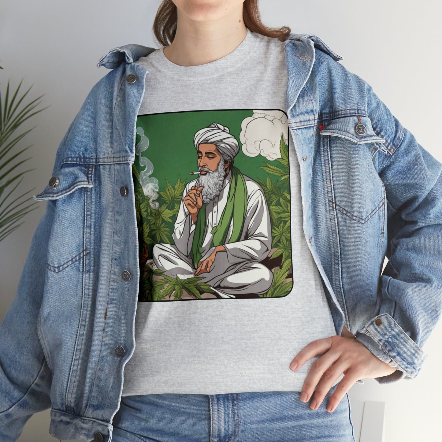 Unisex Heavy Cotton Tee Cannabis Enthusiast No.5