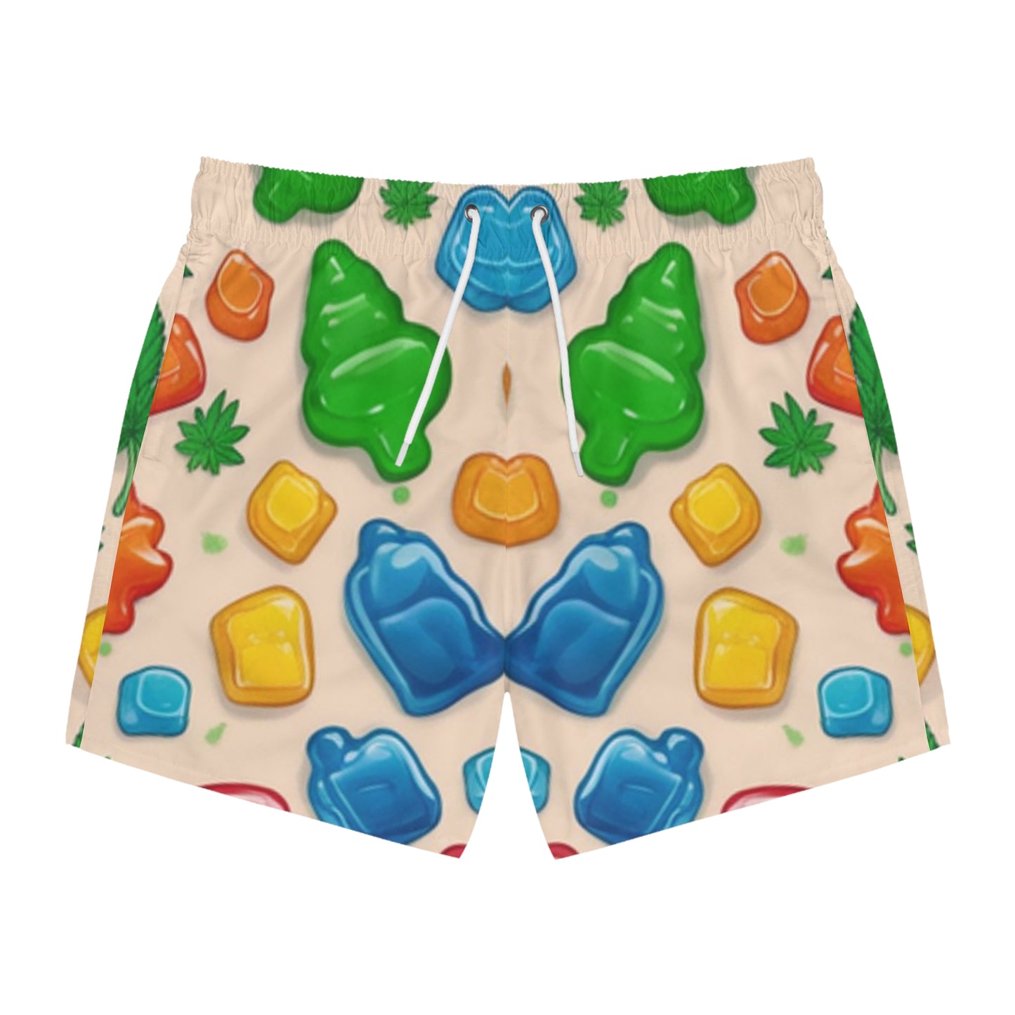 Swim Trunks (AOP) Cannabis Enthusiast Series