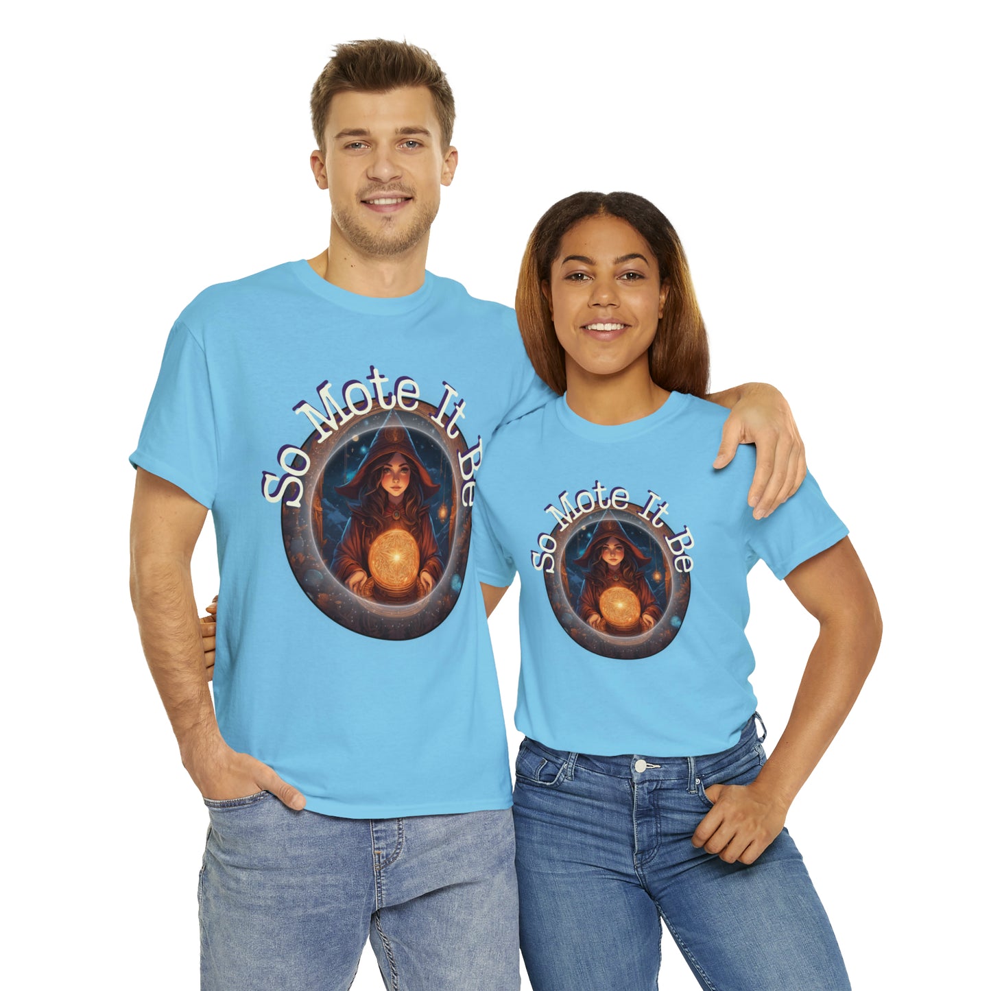 Unisex Heavy Cotton Tee So Mote It Be